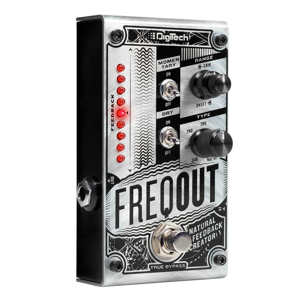 DigiTech FreqOut Natural Feedback Creator Pedal view 2
