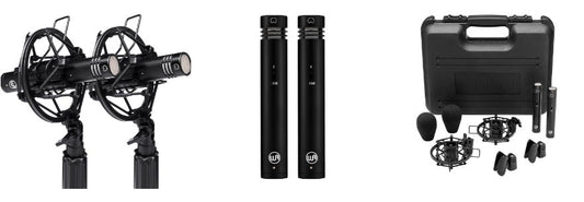 Warm Audio WA-84 Small Diaphragm Condenser Microphone - Stereo Pair - Black Color