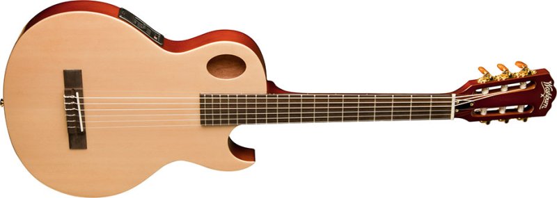 Washburn EACT42S Festival Thinline Jumbo Cutaway Acoustic-Electric Nylon String