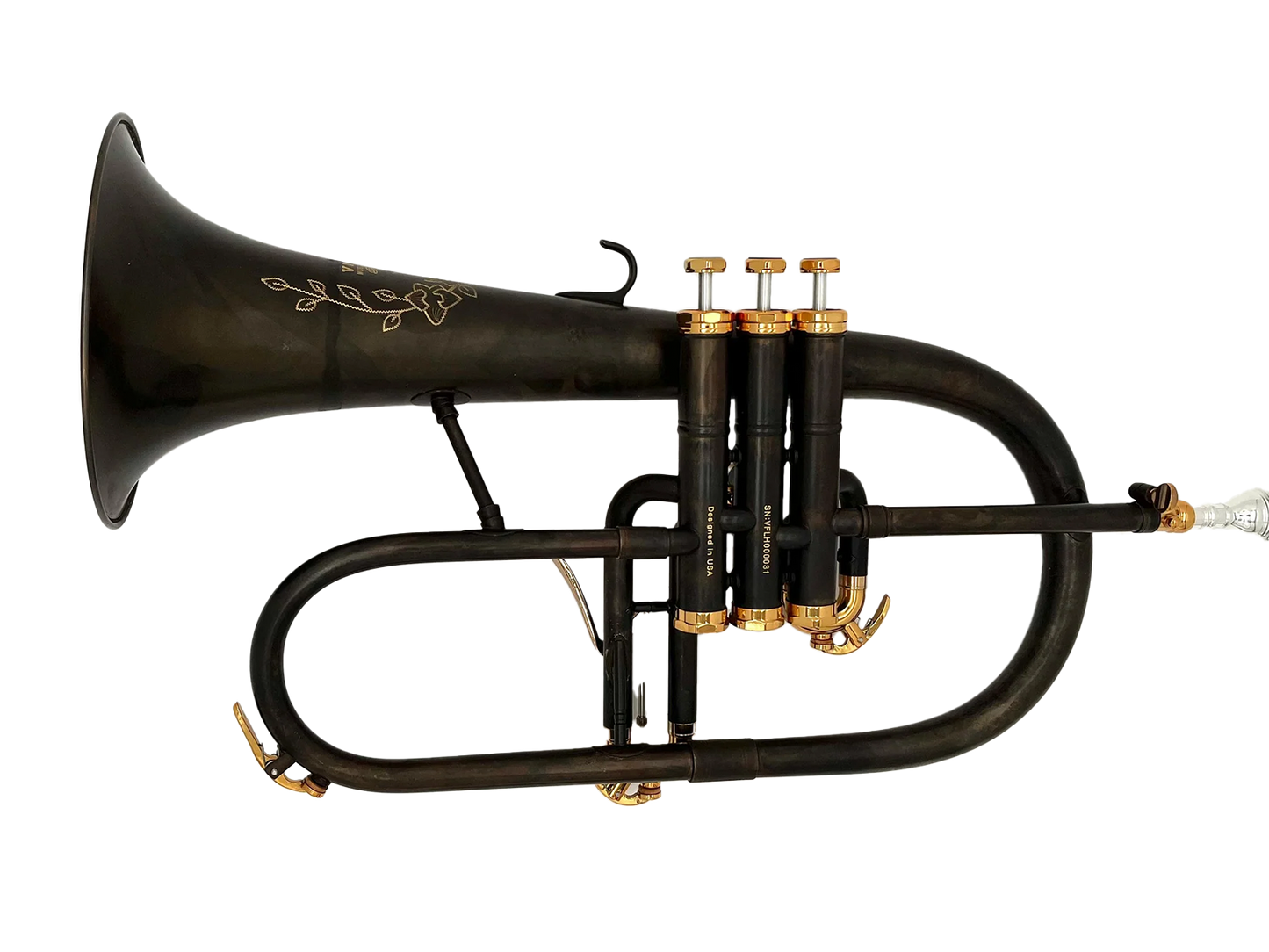 Revelation Series Professional Flugelhorn - Unlacquered / Gold