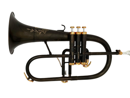 Revelation Series Professional Flugelhorn - Unlacquered / Gold