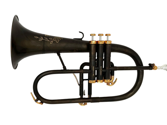 Revelation Series Professional Flugelhorn - Unlacquered / Gold