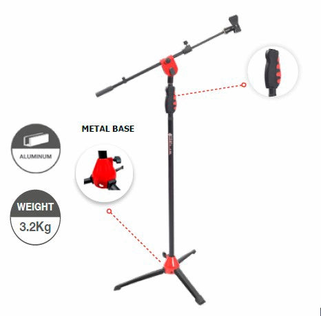 FEUR FU-9R - Professional Microphone Stand, view 3
