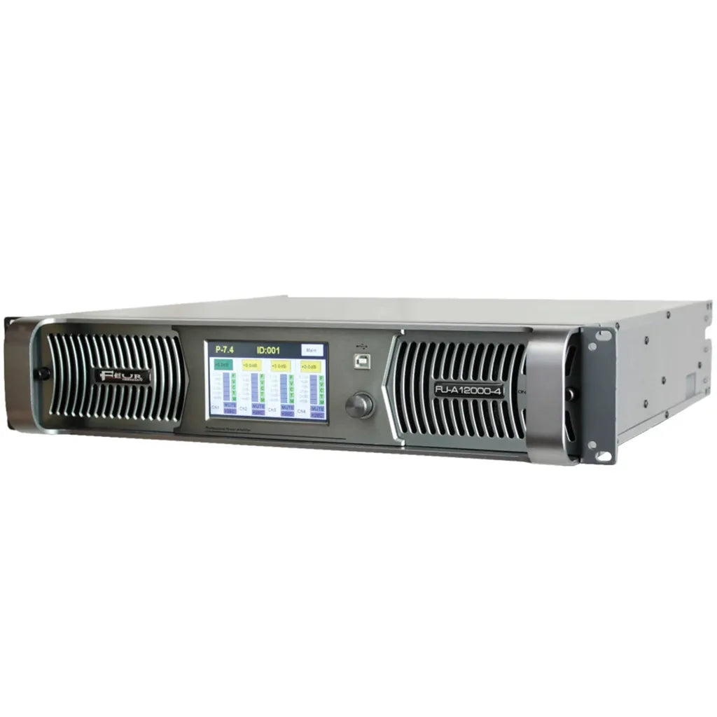 FEUR FU-A12000-4 12000W Power Amplifier - 4-Channel Digital Precision, view 2