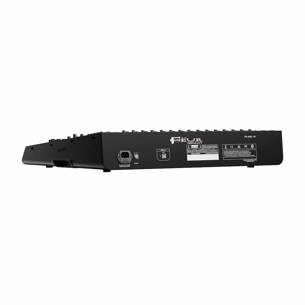 FEUR FU-AUL16 Audio Link 16-Channel Mixer with DSP and Bluetooth, view 3