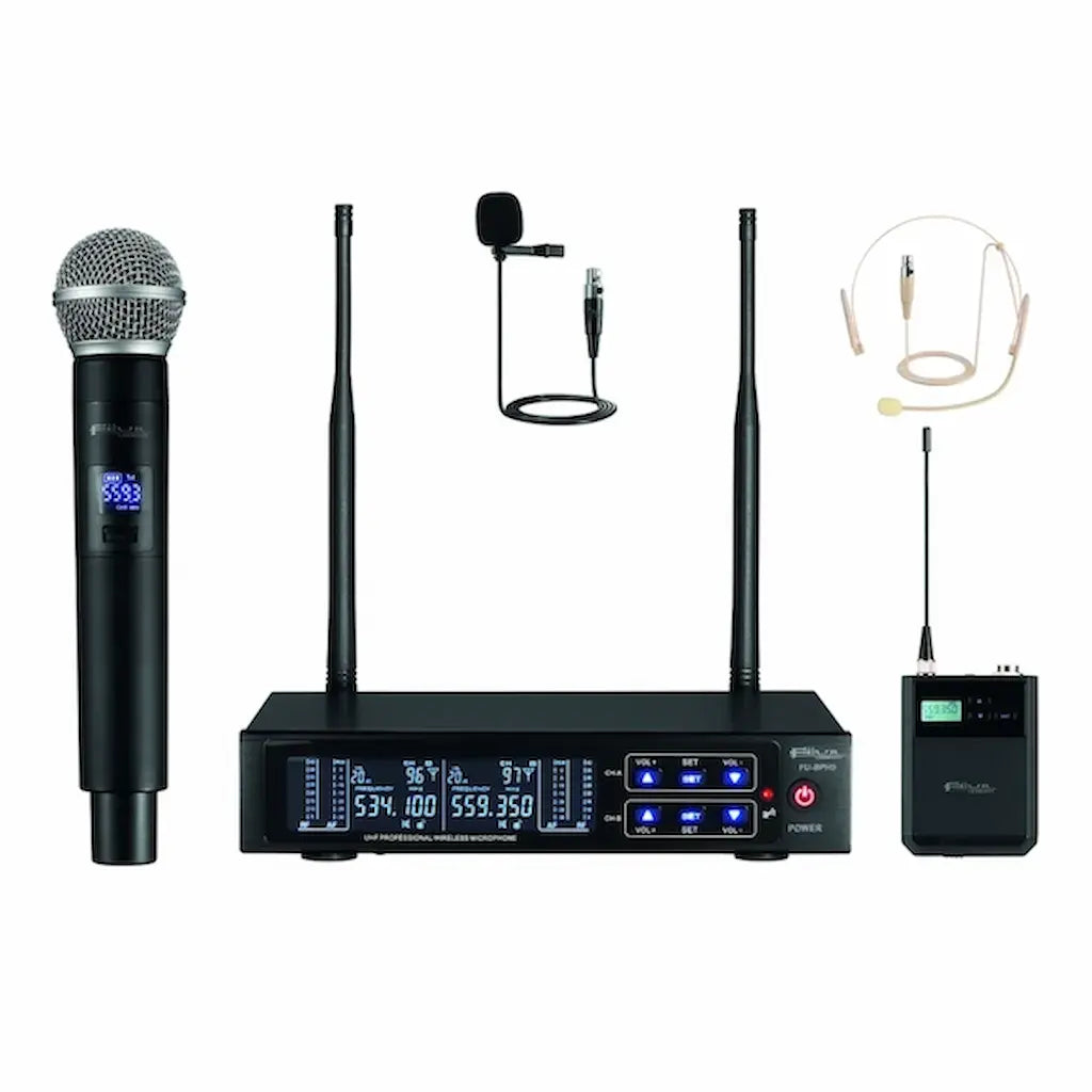 FEUR FU-BPH5 UHF Wireless System, Handheld and Bodypack