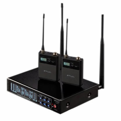 FEUR FU-DBP9 Dual Bodypack UHF Wireless Microphone System