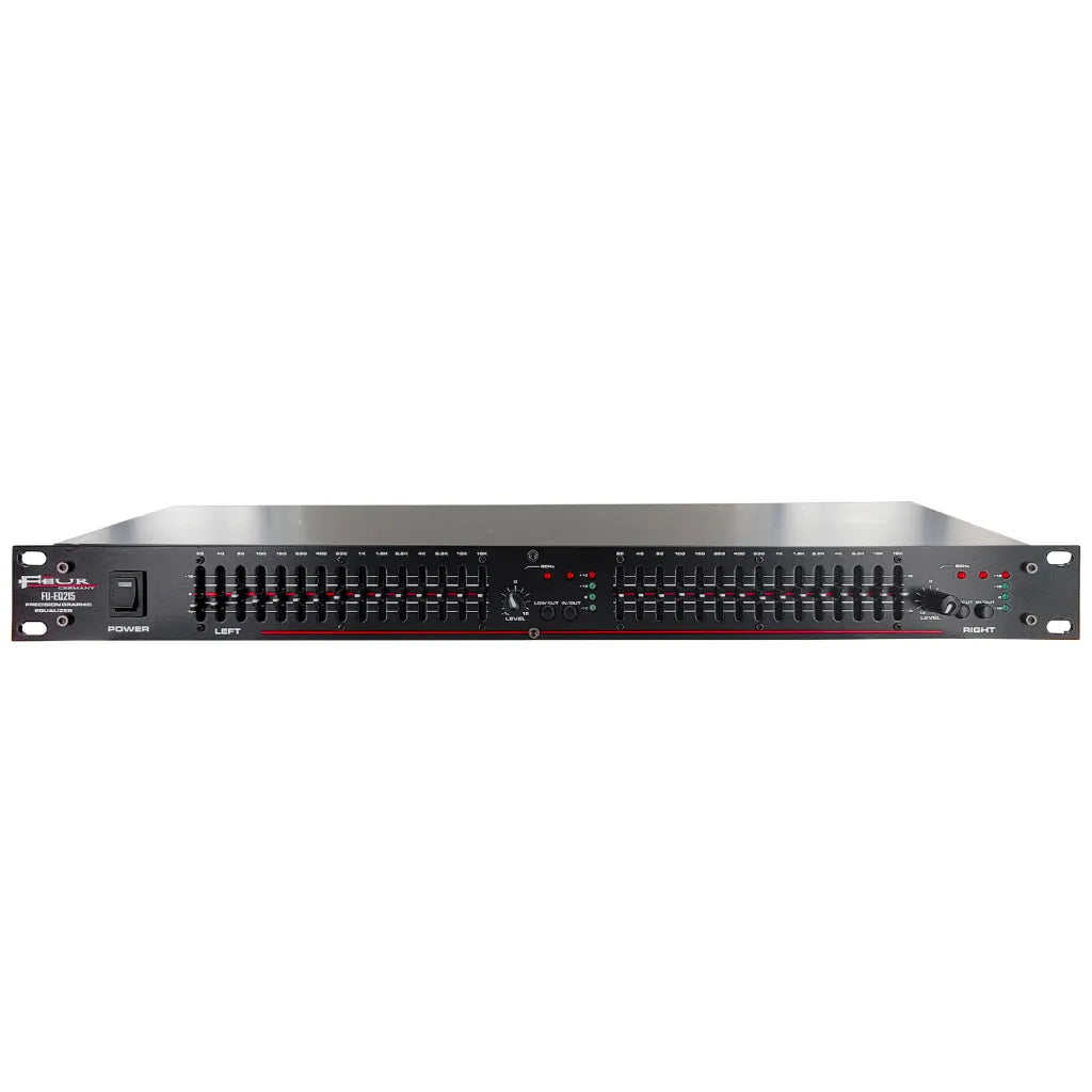 FEUR FU-EQ215 - Dual 15-Band Graphic Equalizer