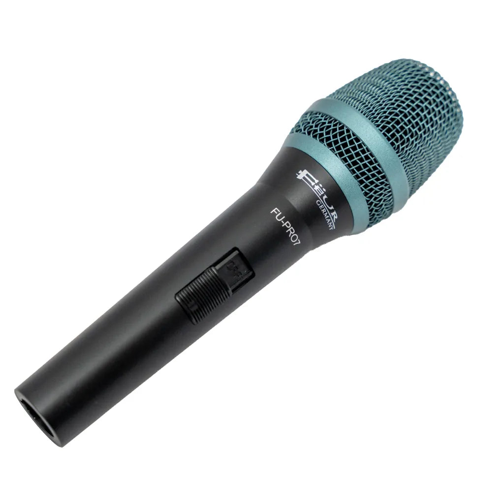 FEUR FU-PRO7 Stage Dynamic Vocal Microphone with Carry Case, view 3