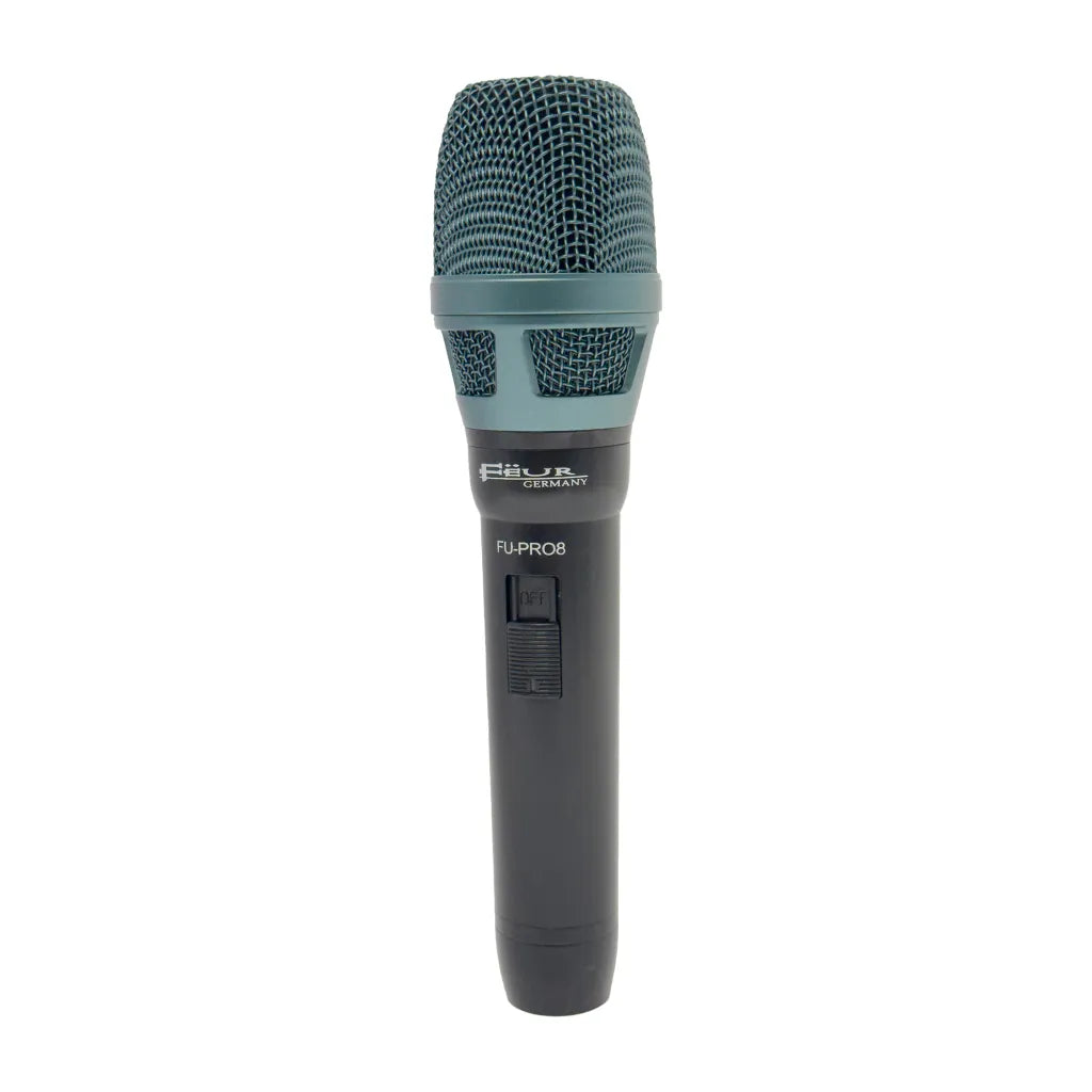 FEUR FU-PRO8 Professional Dynamic Vocal Microphone with Carry Case