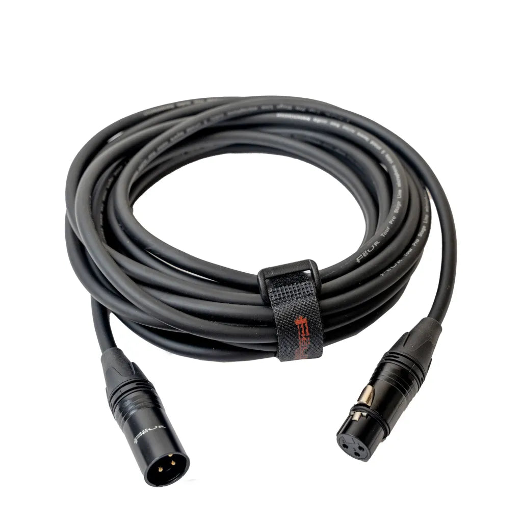 FEUR Tour Pro FU-TPSL18 XLR Microphone Cable, 5-Layer Shield, view 3