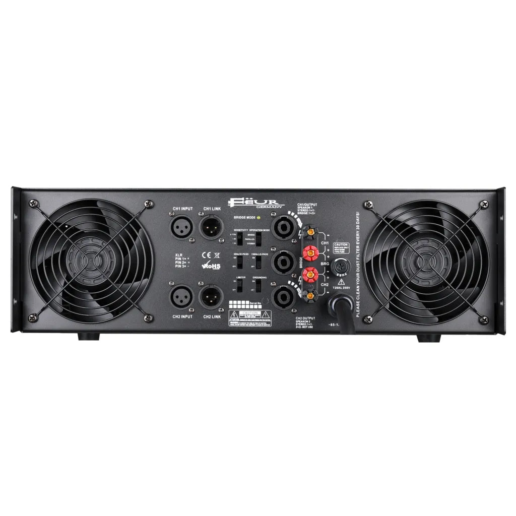FEUR FU-TRA7000 7000W Power Amplifier, view 4