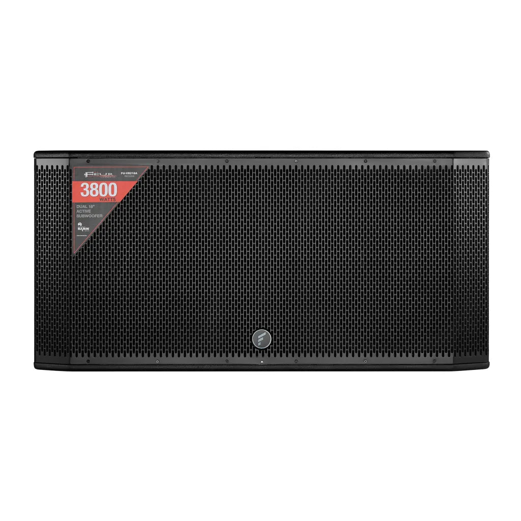 FEUR FU-VR218A Professional Dual 18" Powered Subwoofer - VR Pro Series