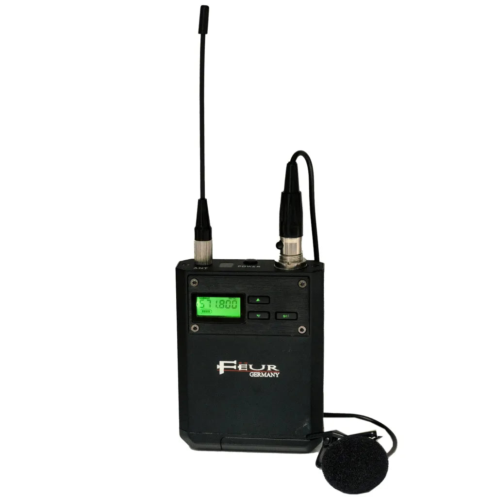 FEUR UHF Wireless Microphone Bodypack System FU-WTK3-UHF, view 2