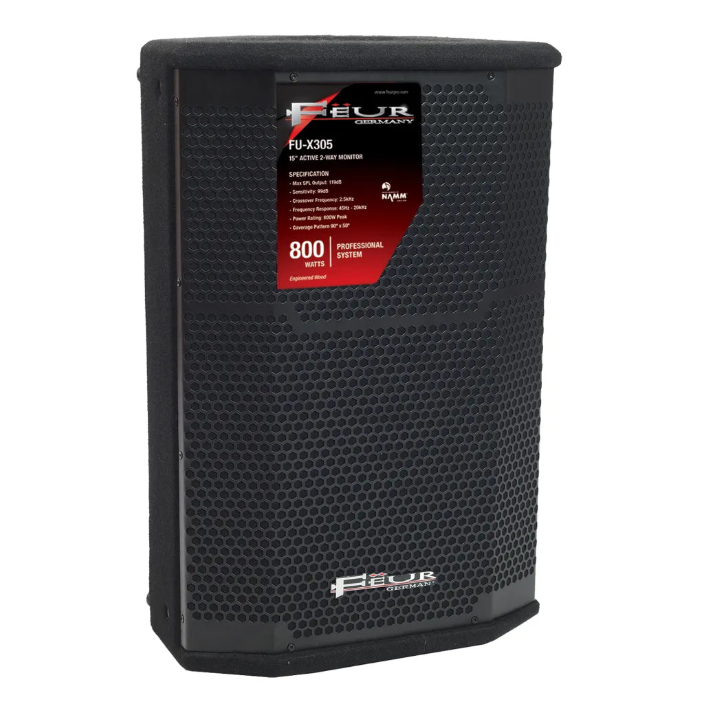 FEUR Tour Pro FU-TPSL17 Instrument to XLR Cable, 5-Layer Shield, view 5