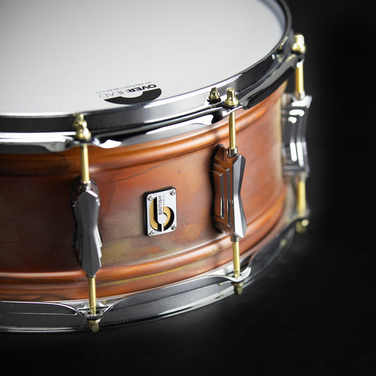 British Drum Co. Firebird Series Copper-Over-Brass 6" x 14" Snare Drum