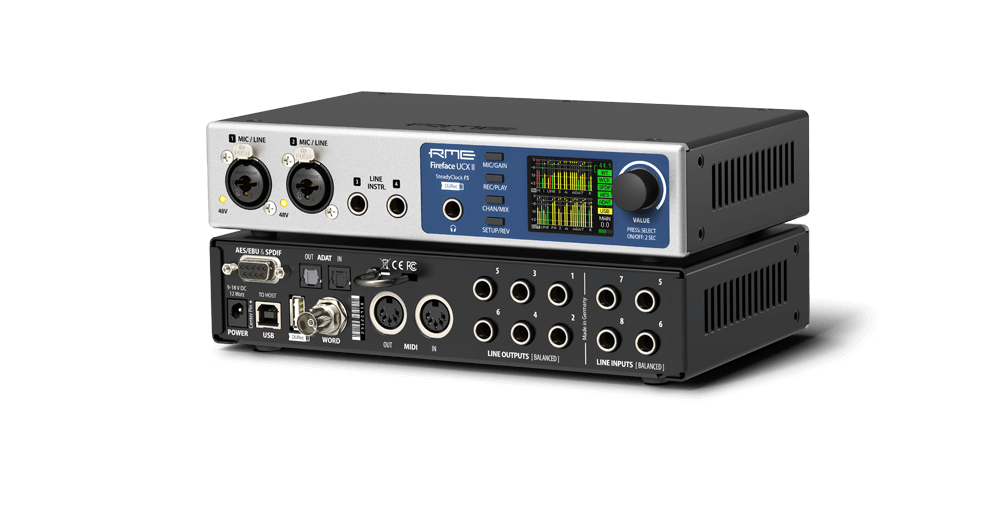 RME Fireface UCX II 40-Channel USB Audio Interface, product image