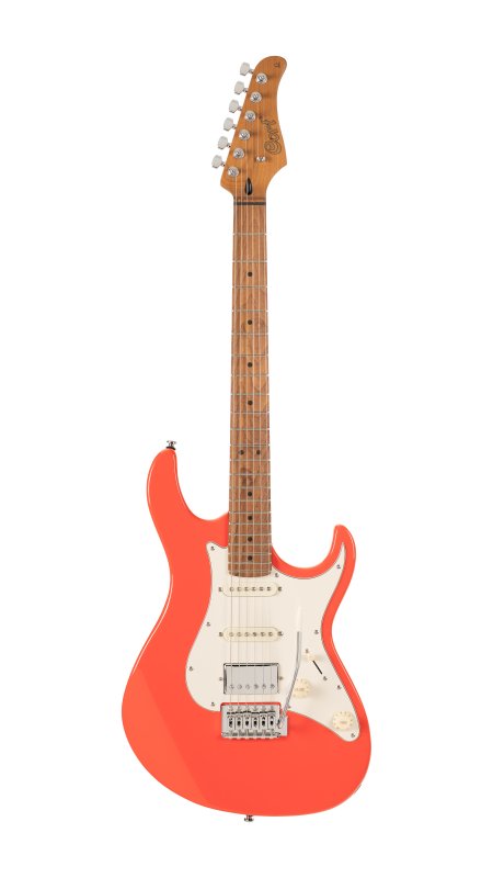 Cort G200SE Electric Guitar Scarlet Red - front view