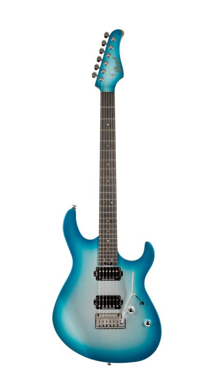 Cort G300 Glam Electric Guitar Polar Ice Metallic - front view