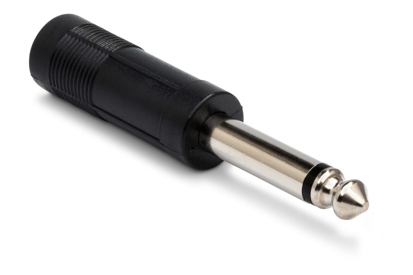 Adapter, 1/4 in TRS to 1/4 in TS