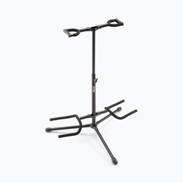 On-Stage Deluxe Folding Double Guitar Stand