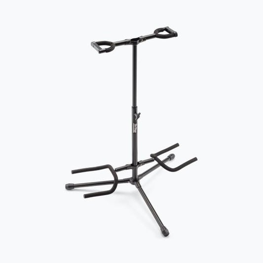 On-Stage Deluxe Folding Double Guitar Stand