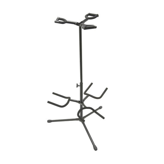 On-Stage Deluxe Folding Triple Guitar Stand