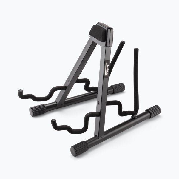 On-Stage Professional A-Frame Double Guitar Stand