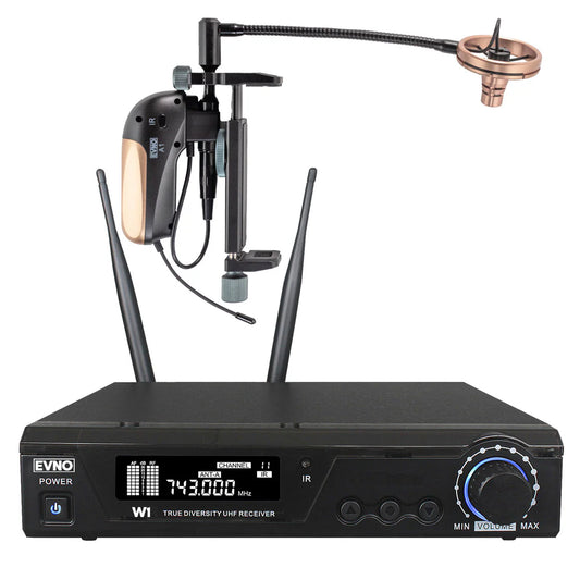 Evno GTX-W1 Guitar Wireless System (True Diversity)