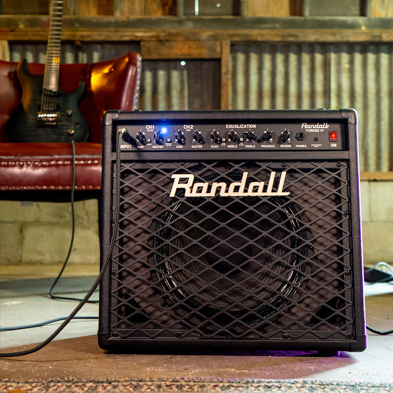 Randall RG80 80W Solid-State 1x12 Combo Amplifier - view 2