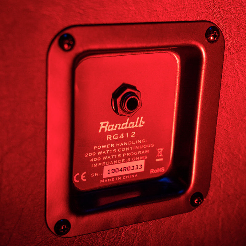 Randall RG412 4x12 Guitar Speaker Cabinet - view 4