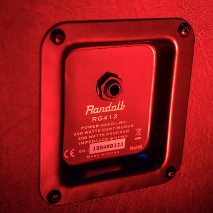 Randall RG412 4x12 Guitar Speaker Cabinet - view 4