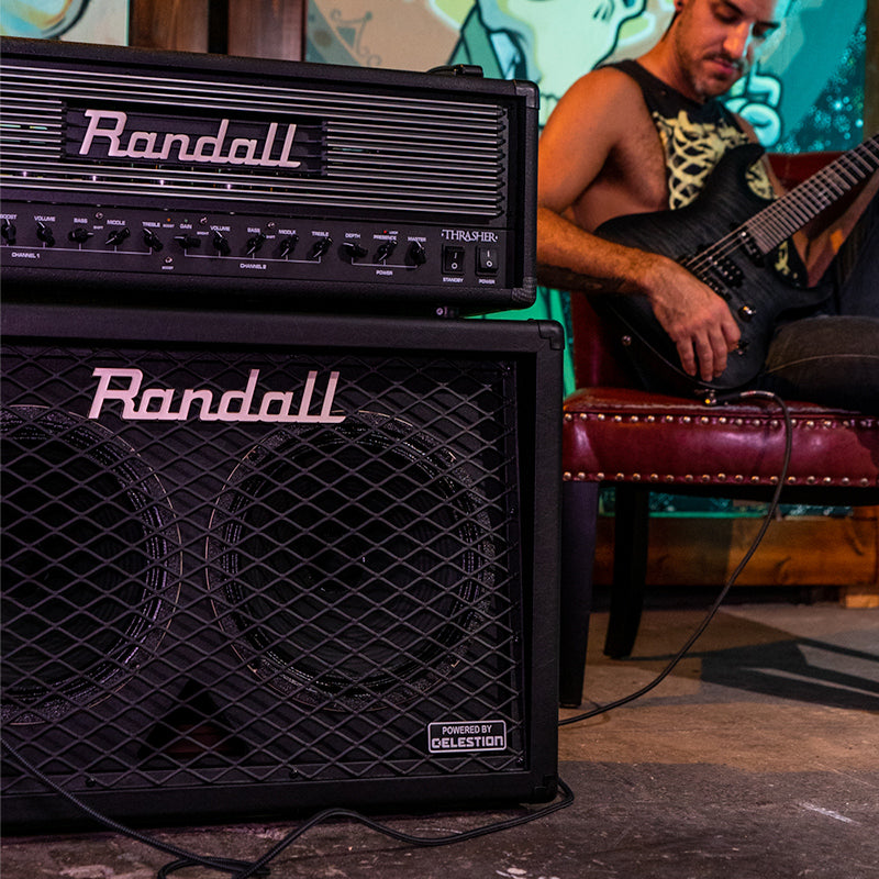 Randall RD212-V30 2x12 Guitar Speaker Cabinet — Celestion Vintage 30