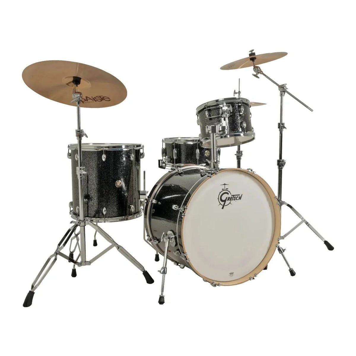 Gretsch Catalina Maple 4-Piece Shell Pack in Black Stardust, view 2