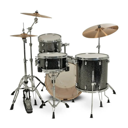 Gretsch Catalina Maple 4-Piece Shell Pack in Black Stardust, view 6