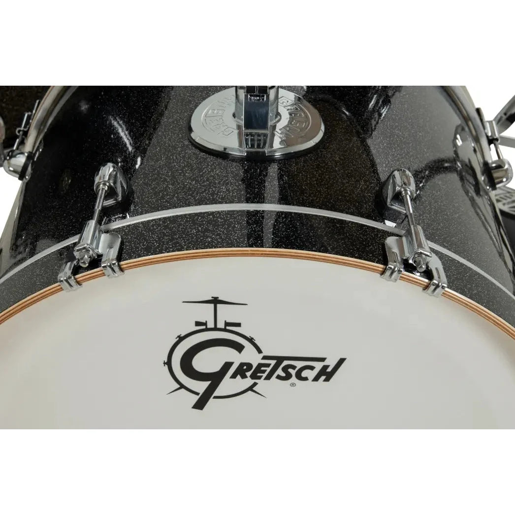Gretsch Catalina Maple 4-Piece Shell Pack in Black Stardust, view 7