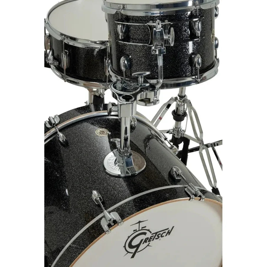Gretsch Catalina Maple 4-Piece Shell Pack in Black Stardust, view 10