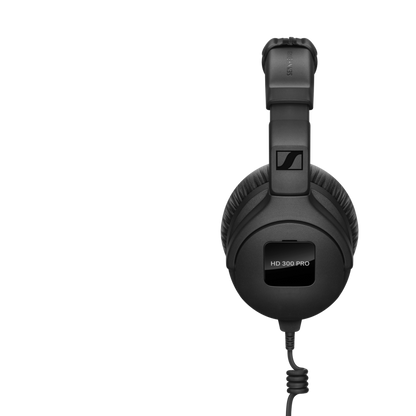 Sennheiser HD300PRO High-Resolution Closed-Back Headphones for Detailed Monitoring in Studio, Stage, or Broadcast Environments