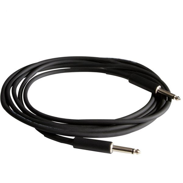 On-Stage Instrument Cable with Heat-Shrink Relief (QTR-QTR, 10')