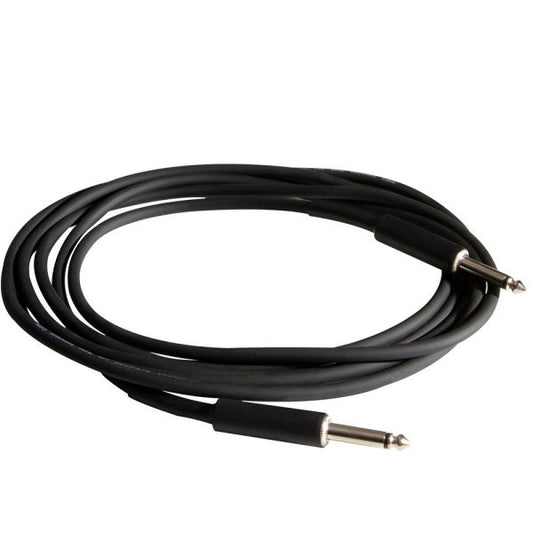 On-Stage Instrument Cable with Heat-Shrink Relief (QTR-QTR, 10')
