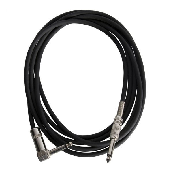 On-Stage Instrument Cable (QTR Right Angle-QTR, 10')