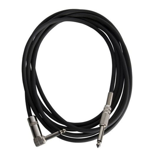 On-Stage Instrument Cable (QTR Right Angle-QTR, 10')