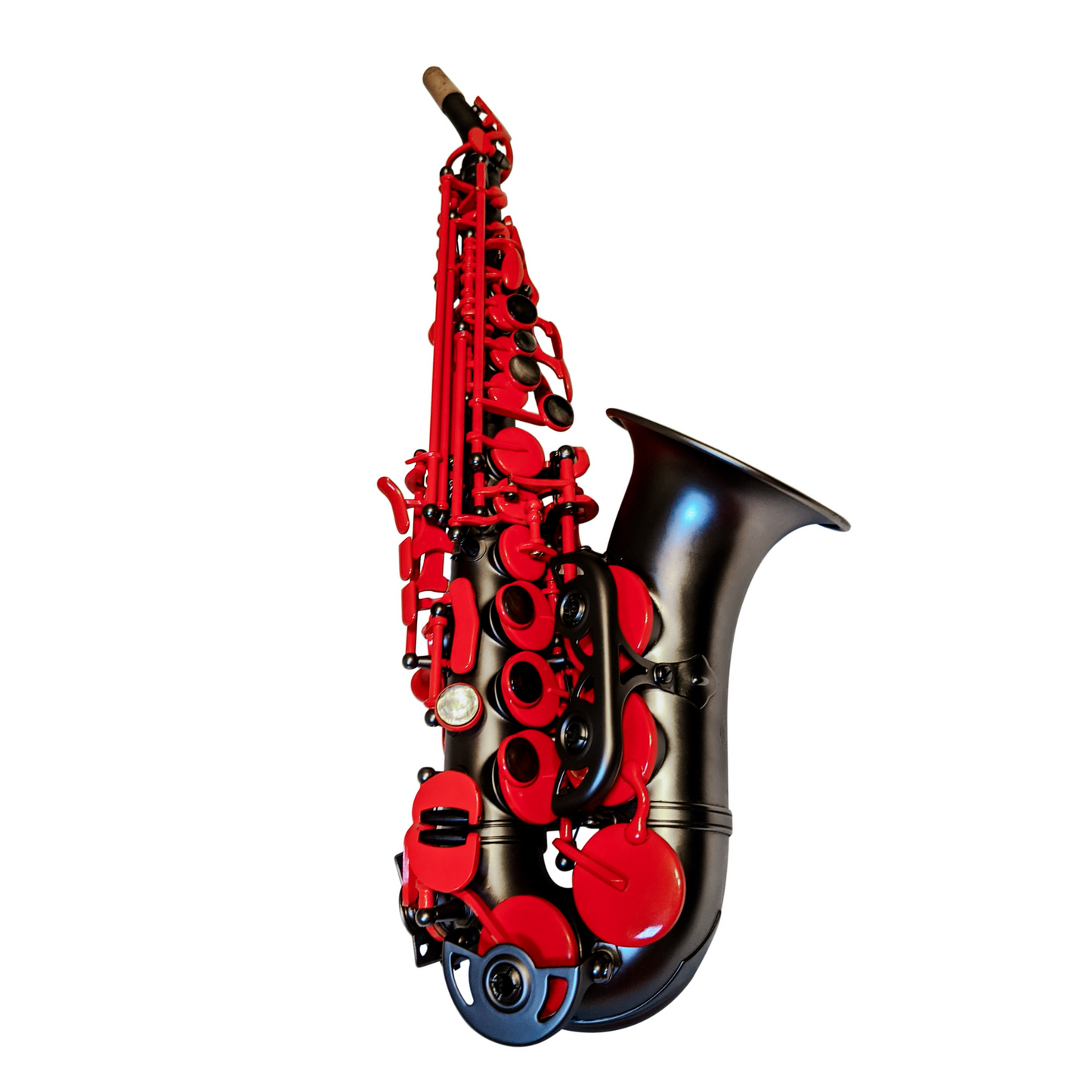 TGS Red Lava SE Professional Curved Soprano Saxophone [G2-UCRL]