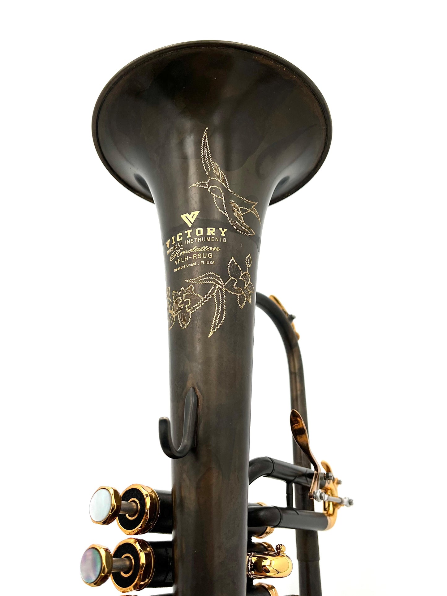 Revelation Series Professional Flugelhorn - Unlacquered / Gold