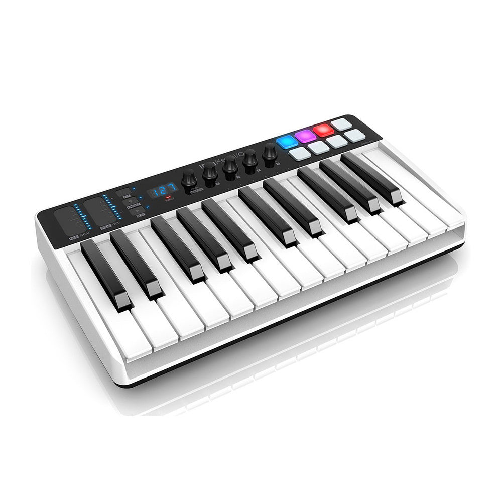 iRig Keys I/O 25 25-key keyboard workstation with integrated audio interface