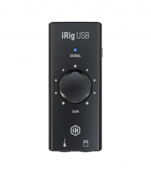 iRig USB entry-level guitar interface for Mac, PC, iPad