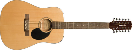 Jasmine JD36-12 12-String Dreadnought Acoustic Guitar - Natural Gloss