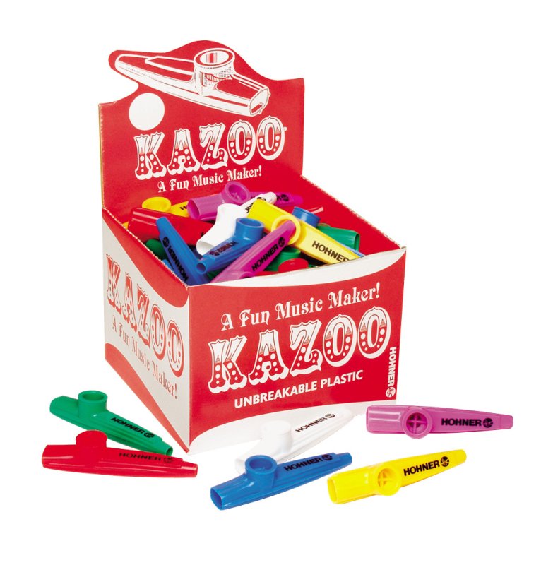 Hohner KC50 Kazoos, 50 Pack