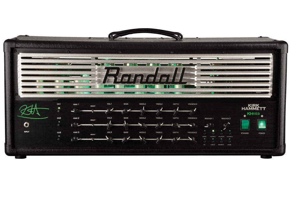 Randall KH103 Kirk Hammett Signature 120W All-Tube Amplifier Head