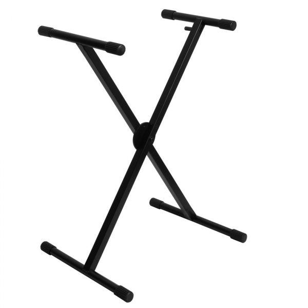 On-Stage ERGO-LOK Single-X Keyboard Stand with Welded Construction
